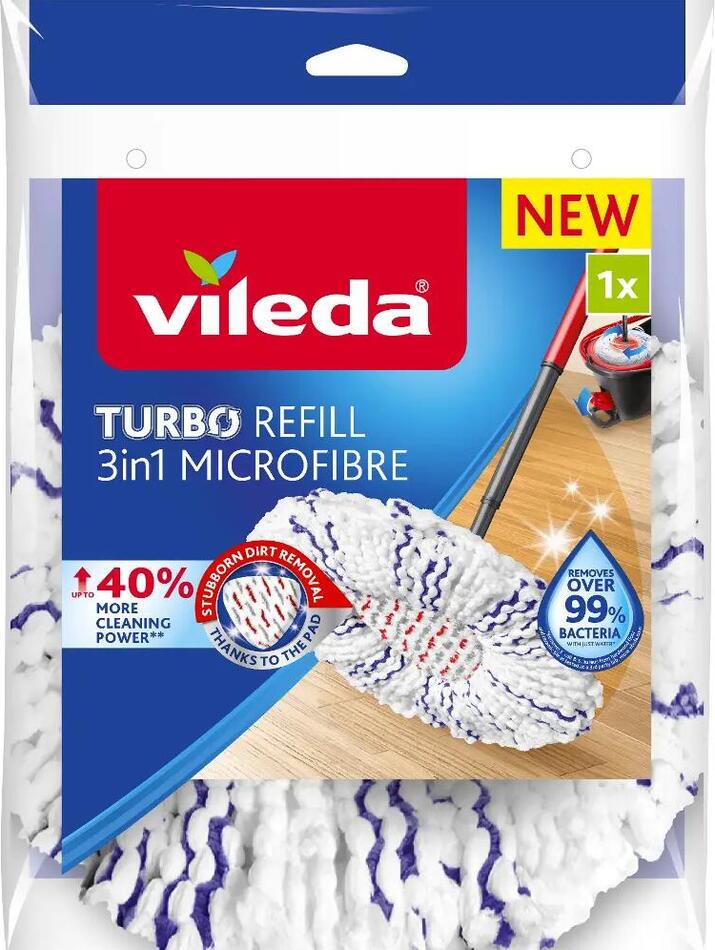 Náhrada k mopu Vileda TURBO deep clean 179355