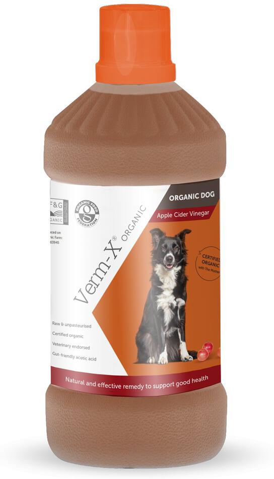 Verm-X Organický jablečný ocet pro psy 1l