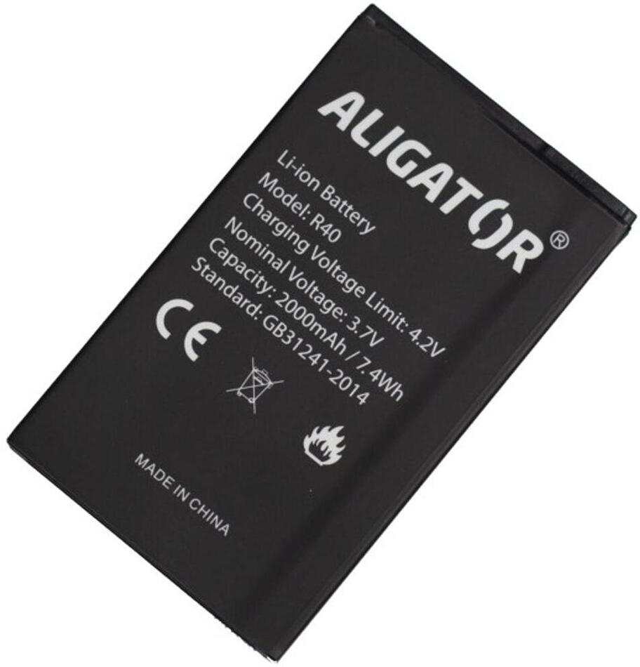 Baterie ALIGATOR R40 eXtremo, Li-Ion 2000 mAh, originální