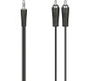 Hama audio kabel jack-2cinch, 3 m