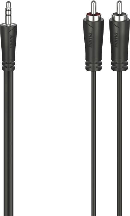 Hama audio kabel jack-2cinch, 3 m