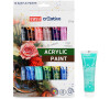 Akrylové barvy EASY 20 ml, 12 barev