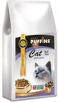 Puffins Cat Delicate Beef&Tuna 2kg