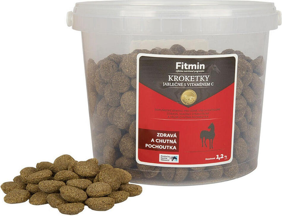 Fitmin horse KROKETKY jablko+vit.C 1,2 kg
