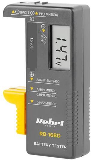Tester baterií REBEL RB-168D