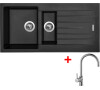 Sinks PERFECTO 1000.1 Pureblack+VITALIA