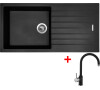 Sinks PERFECTO 1000 Pureblack+VITALIA GR