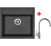 Sinks SOLO 560 Pureblack+VITALIA
