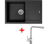 Sinks AMANDA 780 Pureblack+ELKA