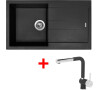Sinks AMANDA 860 NANO Nanoblack+MIX 3 P GR