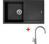 Sinks AMANDA 860 Pureblack+VITALIA