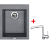 Sinks CUBE 410 NANO Nanogrey+MIX 3 P