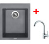 Sinks CUBE 410 NANO Nanogrey+MIX 35