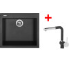 Sinks CUBE 560 NANO Nanoblack+MIX 3 P GR