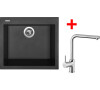 Sinks CUBE 560 Pureblack+ELKA