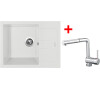 Sinks AMANDA 650 NANO Nanowhite+MIX 3 P