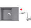 Sinks AMANDA 650 NANO Nanogrey+MIX 3 P