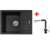 Sinks AMANDA 650 NANO Nanoblack+MIX 3 P GR