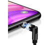 Otočný magnetický kabel Lightning 2,1 A (1 m)