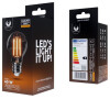 LED žárovka Forever E27 A60 4W COG clear teplá bílá (2700K)