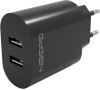 Nabíječka do sítě GoGEN ACH 206, 2x USB-A (24W) černá