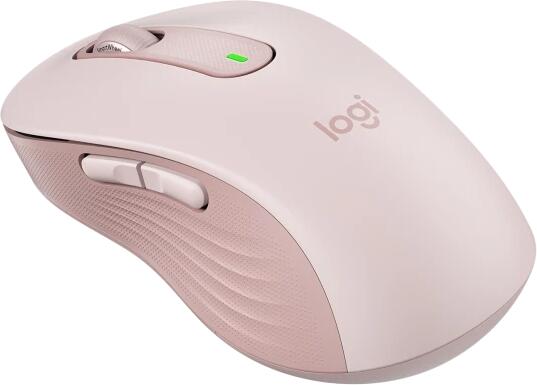 Logitech myš Signature M650 Large/optická/bezdrátová/400-2000dpi/5 tlačítek/logitech bolt/růžová (910-006237)