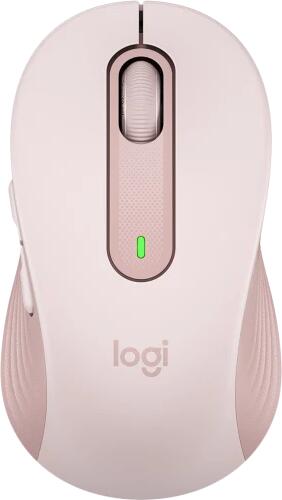 Logitech myš Signature M650 Medium/optická/bezdrátová/400-2000dpi/5 tlačítek/růžová (910-006254)