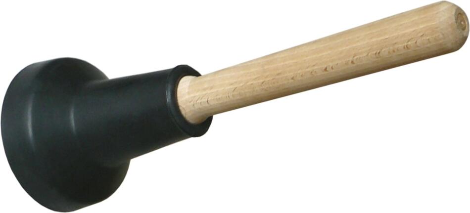 Spokar zvon gumový na čištění odpadů, průměr 10 cm