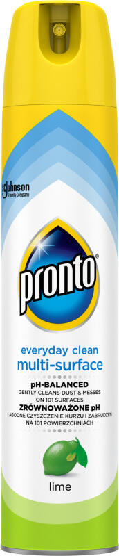 Pronto 5v1 Multifunkční Anti-Dust Limetka sprej proti prachu, 250 ml