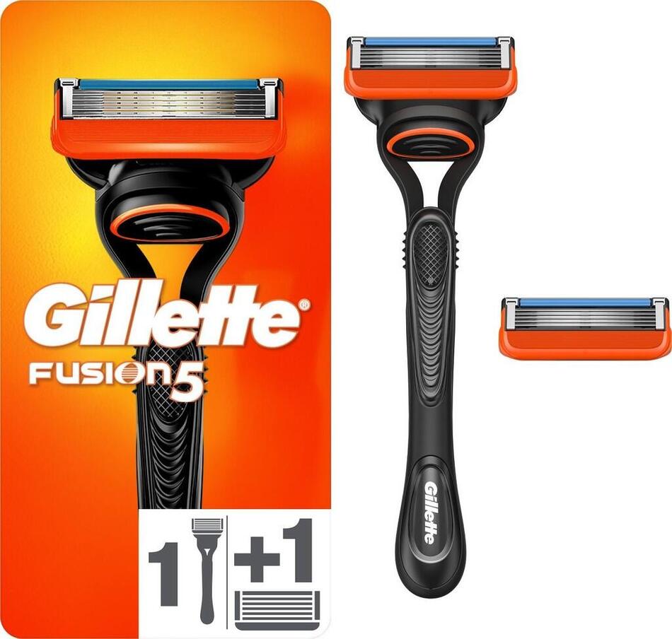 Gillette Fusion holicí strojek a 2 náhradní břity