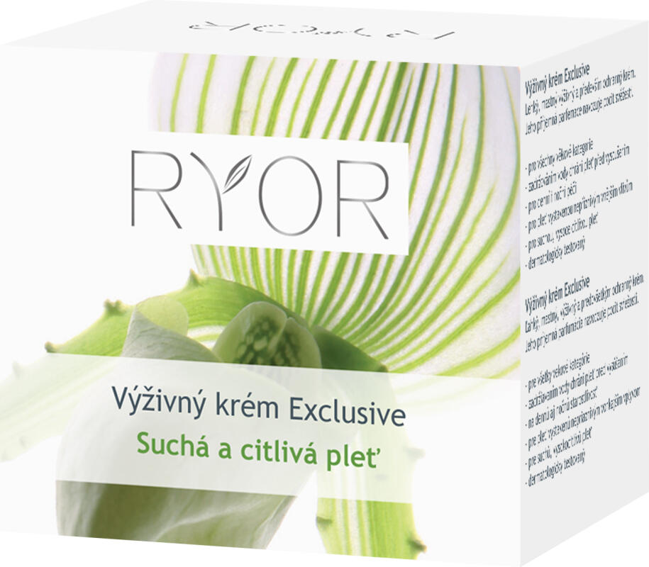 RYOR Exclusive výživný krém pro suchou a citlivou pleť 50 ml