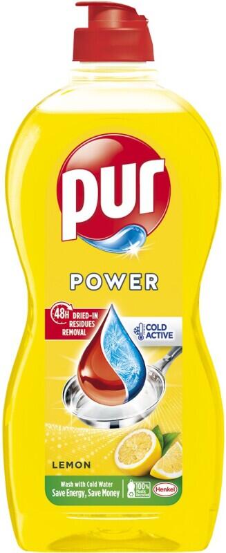 Pur Duo Power Lemon prostředek na ruční mytí nádobí, 450 ml
