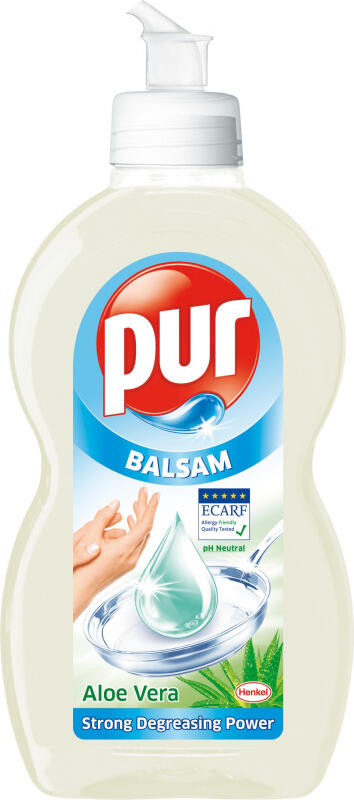Pur Balsam Aloe Vera prostředek na mytí nádobí 450 ml