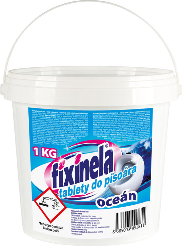 Fixinela WC tablety do pisoáru oceán, 1 kg