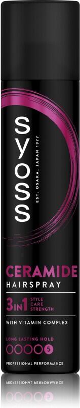Syoss Ceramide Complex lak na vlasy mega silná fixace 5, 300 ml