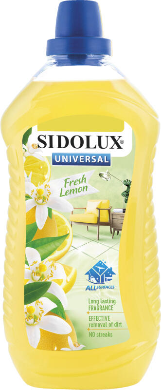 Sidolux Universal Fresh Lemon univerzální čistič na povrchy, 1 l