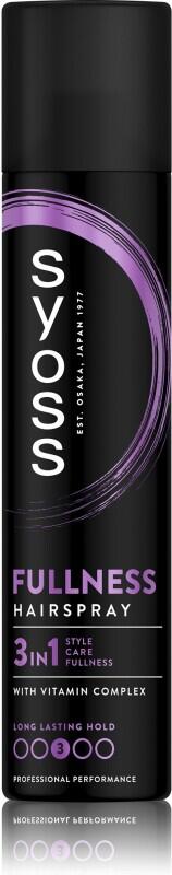 Syoss Full Hair 5, lak na vlasy pro objem a plnost účesu, fixace 4, 300 ml