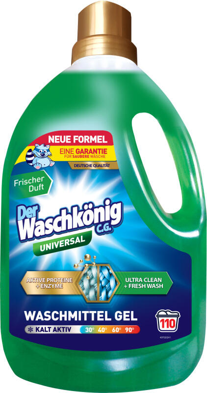 Prací gel Waschkönig Universal 110 praní, 3.3 l