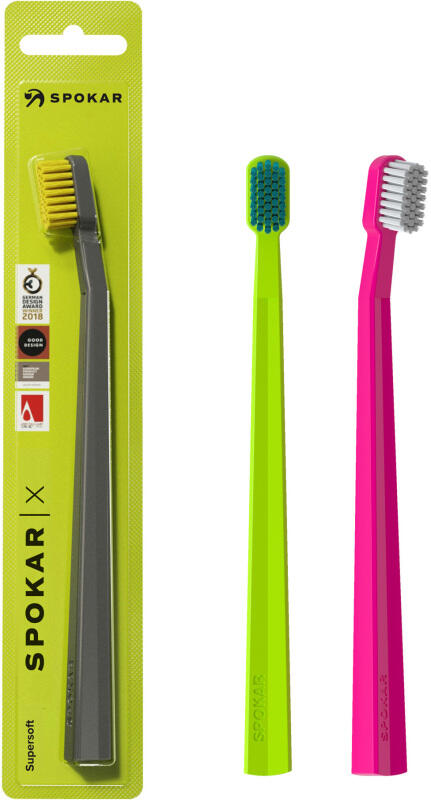 Spokar X 3429 supersoft zubní kartáček, měkký