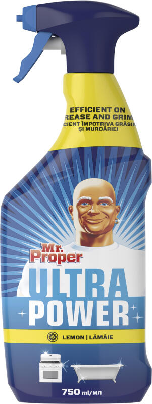 Mr. Proper Ultra Power Hygiene Lemon univerzální čistič, 750 ml