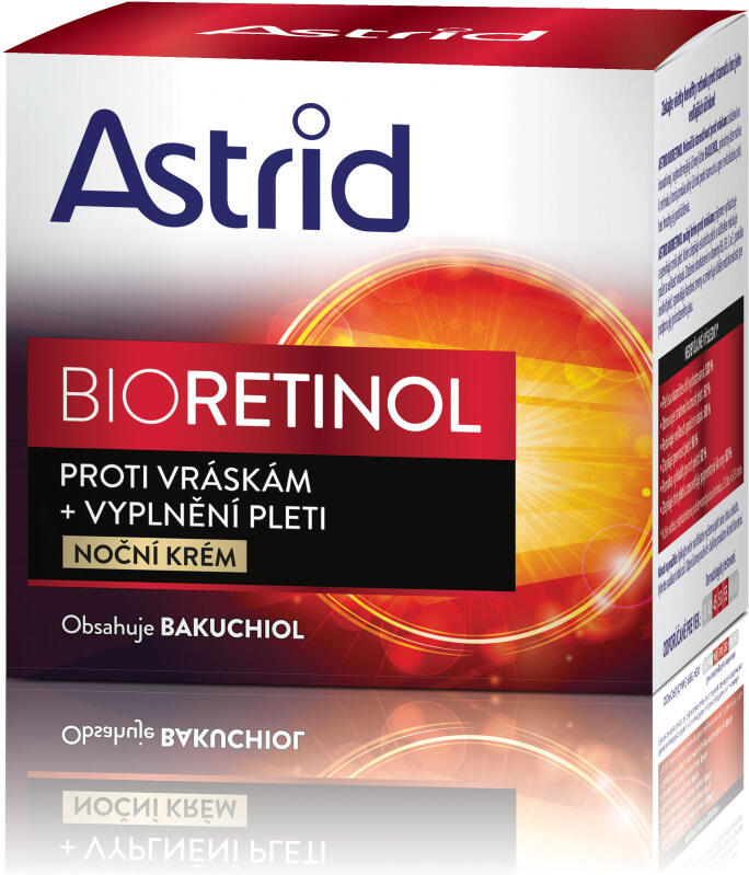 Astrid Bioretinol pokročilý noční krém proti vráskám, 50 ml