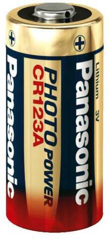 Baterie Panasonic CR123 1BP