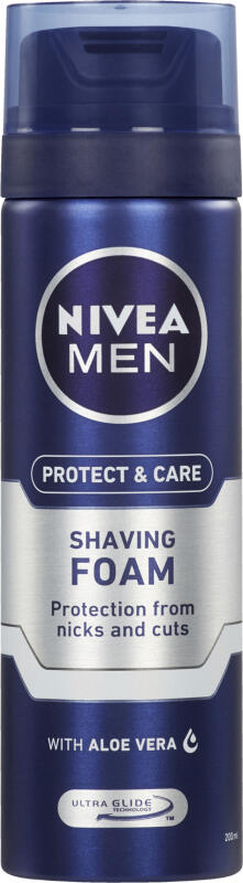 Nivea Men Protect & Care pěna na holení, 200 ml