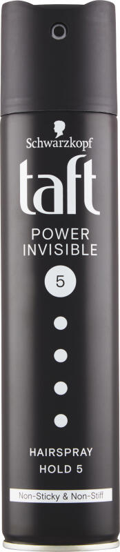 Taft Invisible Power Mega Strong lak na vlasy, fixace 5, 250 ml