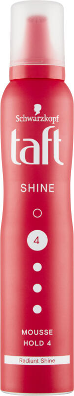 Taft Shine, pěnové tužidlo s mega silnou fixací, síla fixace 4, 200 ml