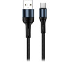 Colorway Datový Kabel USB/ USB-C / 2.4A/ 1m/ Černý (CW-CBUC045-BK)