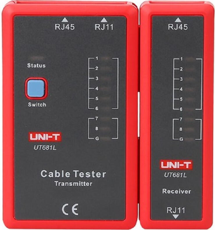 Tester kabelu UNI-T UT681L (RJ45, RJ11)