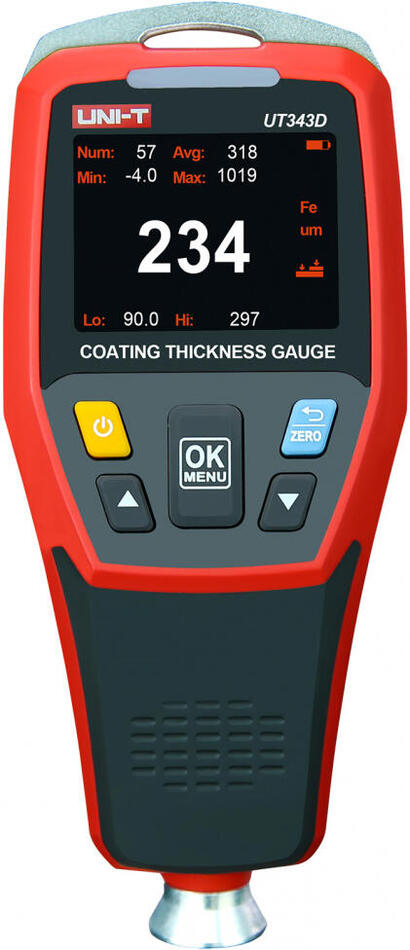 Tester tloušťky laku UNI-T UT343D