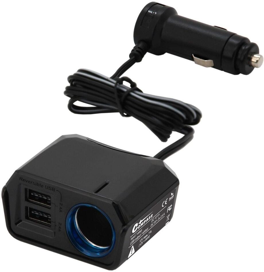 Autoadaptér USB COMPASS 07432 Select
