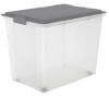 ROTHO úložný box COMPACT 70L - šedá